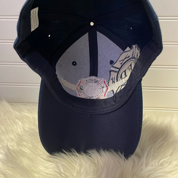 Fire Department Navy Blue Embroidered Baseball Cap - Picture 8 of 12
